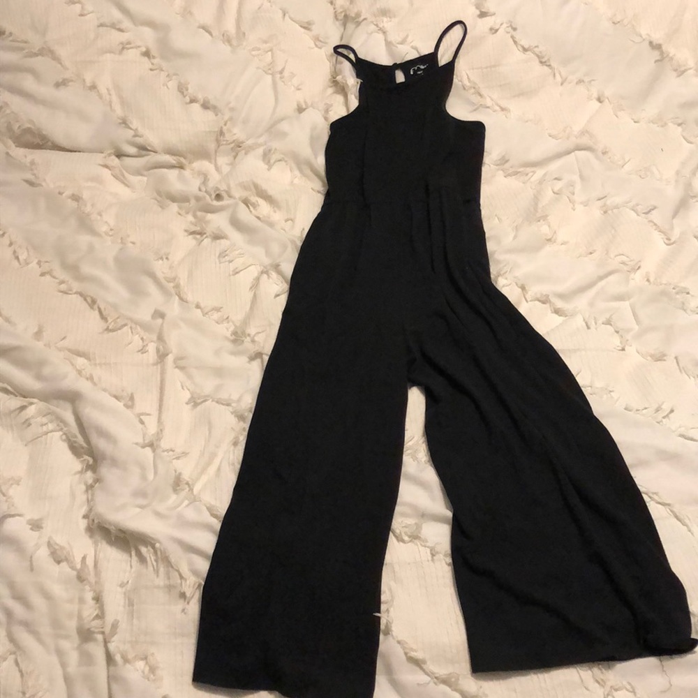 Black dress romper